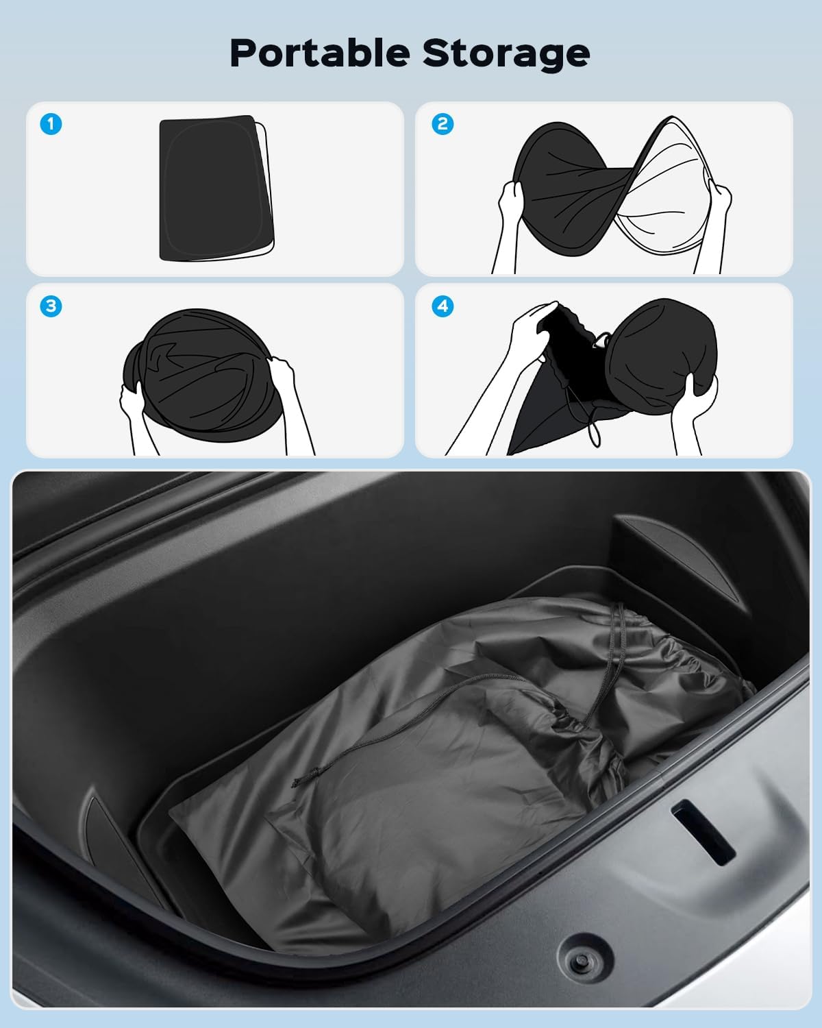 TESLAIMOD™ Privacy & Thermal Insulation Sunshade Curtains — for Tesla Model Y/3/X/S