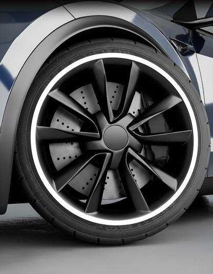 TESLAIMOD™ Aluminum Alloy Wheel Rim Protector- Fits Tesla Model X, Y, S, 3 (4pcs)