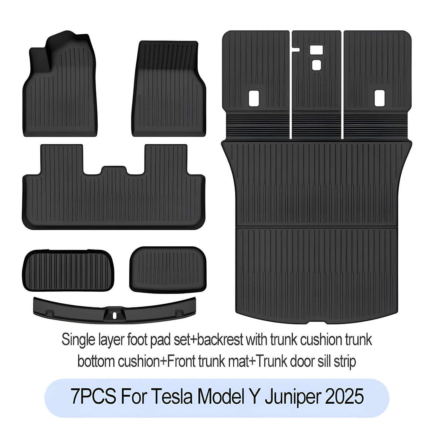 TESLAIMOD™ All-Weather Floor Mats for Model Y Juniper