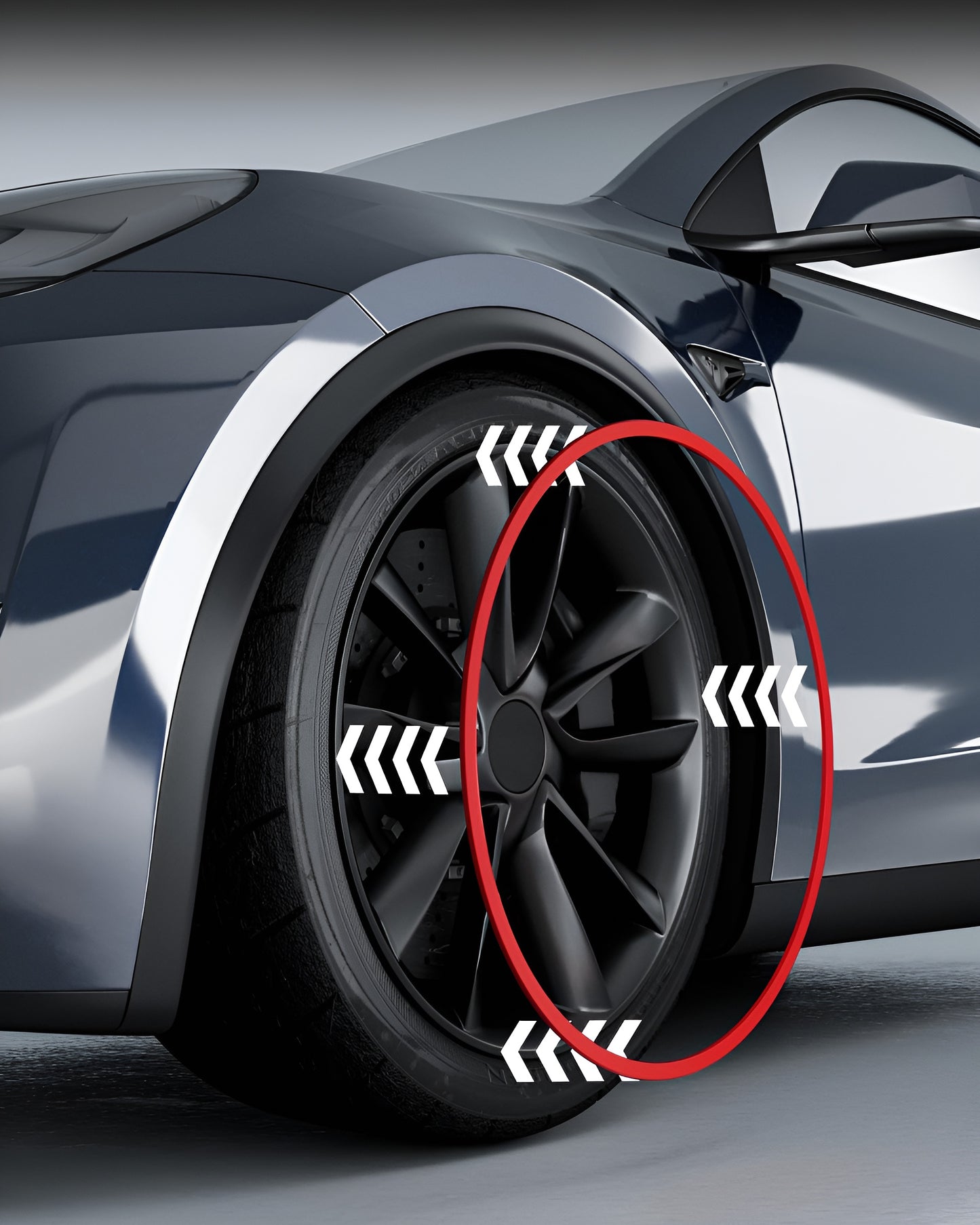 TESLAIMOD™ Aluminum Alloy Wheel Rim Protector- Fits Tesla Model X, Y, S, 3 (4pcs)