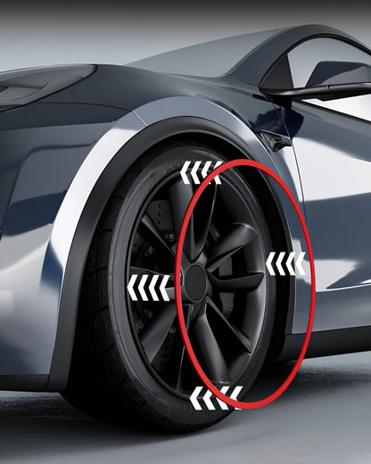 TESLAIMOD™ Aluminum Alloy Wheel Rim Protector- Fits Tesla Model X, Y, S, 3 (4pcs)