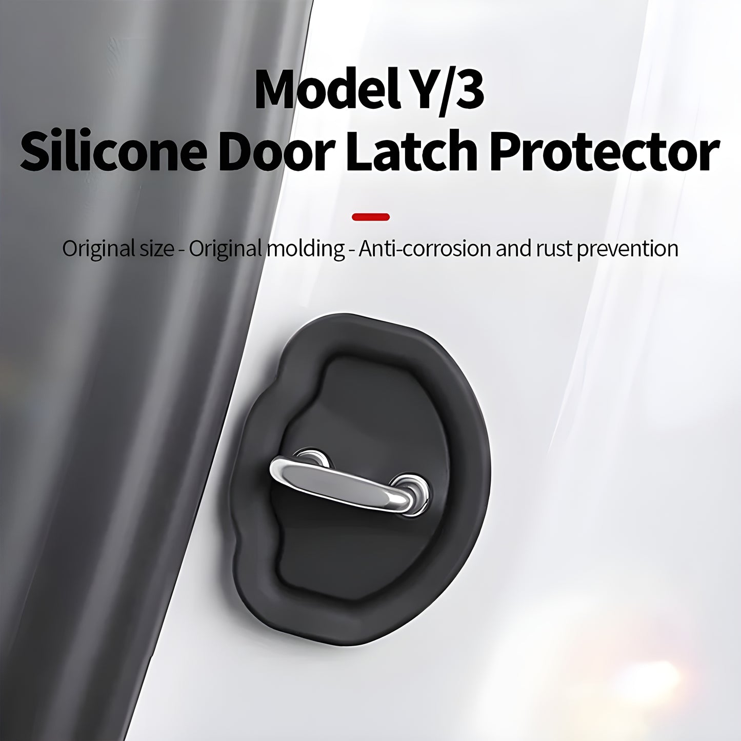 TESLAIMOD™ Noise Reduction Door Lock Covers – Model 3/Y (4 Pcs)