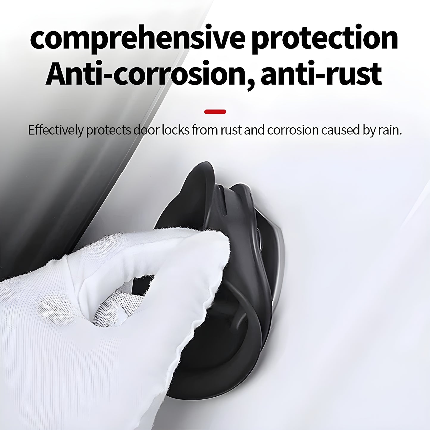 TESLAIMOD™ Noise Reduction Door Lock Covers – Model 3/Y (4 Pcs)