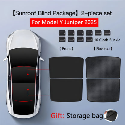 TESLAIMOD™ UltraFit Sunroof Sunshade — Model Y/ Model 3