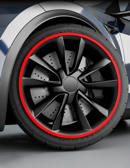 TESLAIMOD™ Aluminum Alloy Wheel Rim Protector- Fits Tesla Model X, Y, S, 3 (4pcs)