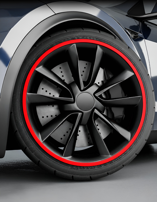 TESLAIMOD™ Aluminum Alloy Wheel Rim Protector- Fits Tesla Model X, Y, S, 3 (4pcs)