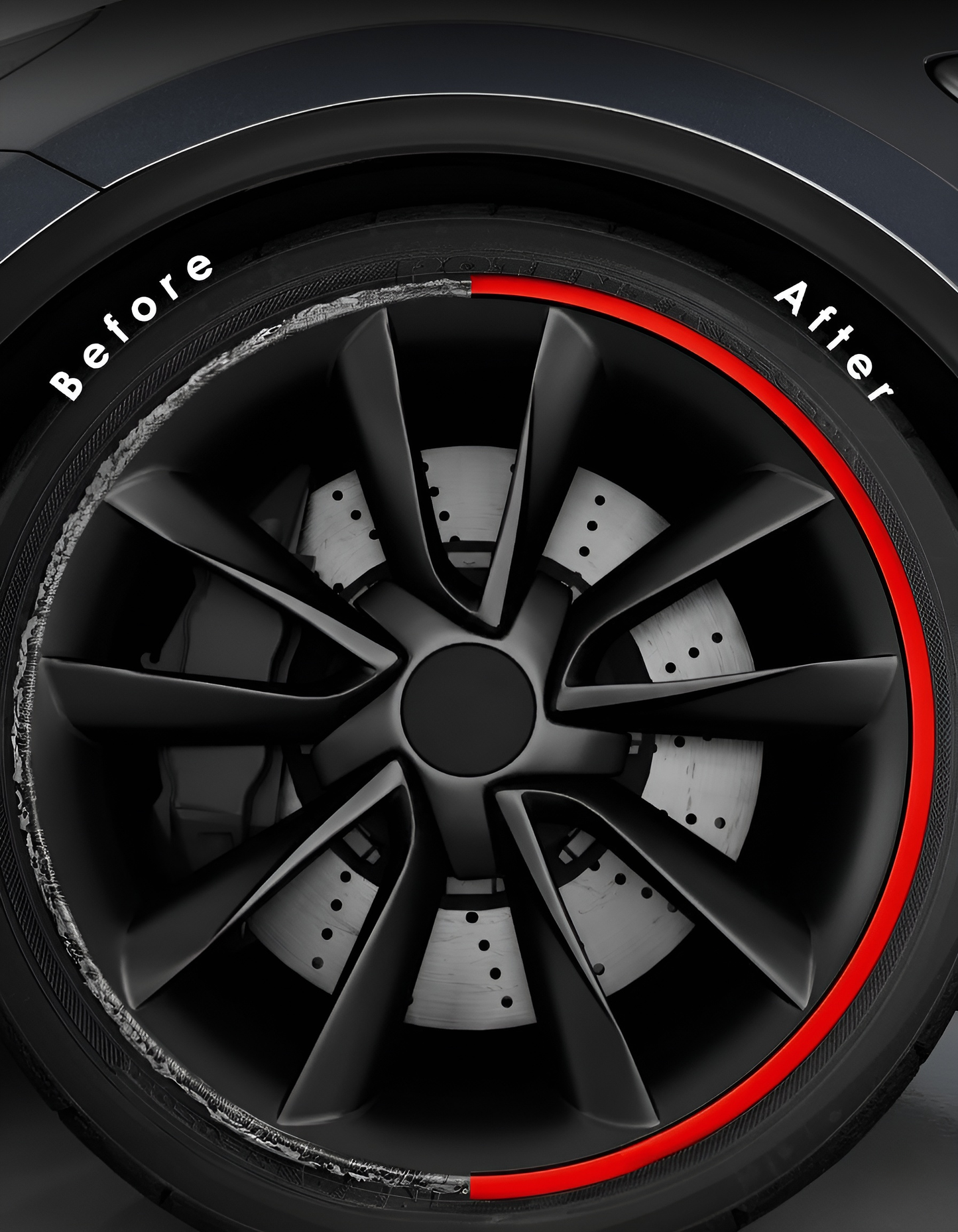 TESLAIMOD™ Aluminum Alloy Wheel Rim Protector- Fits Tesla Model X, Y, S, 3 (4pcs)