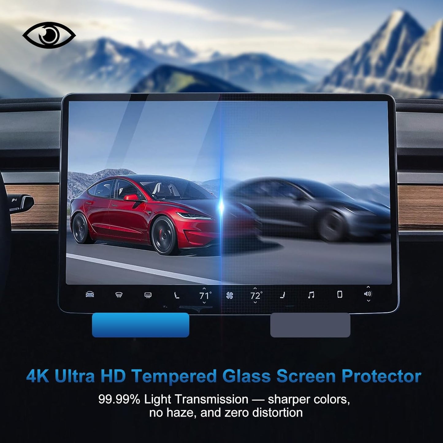 TESLAIMOD™ Tempered Glass Screen Protector