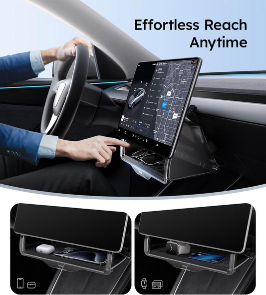 TESLAIMOD™ Hidden Center Console Storage Box for Model 3/Y