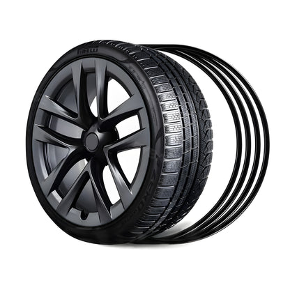 TESLAIMOD™ Aluminum Alloy Wheel Rim Protector- Fits Tesla Model X, Y, S, 3 (4pcs)