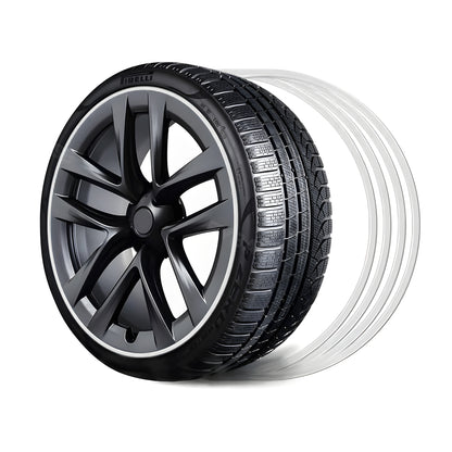 TESLAIMOD™ Aluminum Alloy Wheel Rim Protector- Fits Tesla Model X, Y, S, 3 (4pcs)